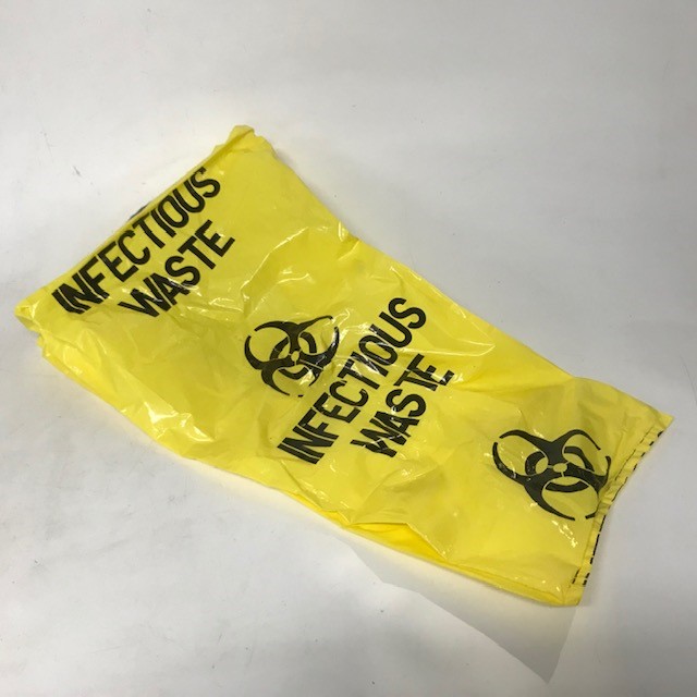BAG, Infectious Waste - Yellow 70 x 30cm